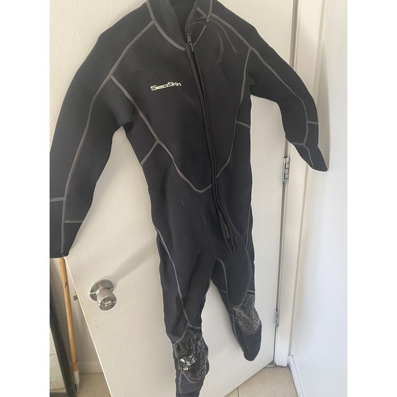 Sealskin Men’s Full Body Front Zip Wetsuit Size Xs surf and swimming - Picture 3 of 5